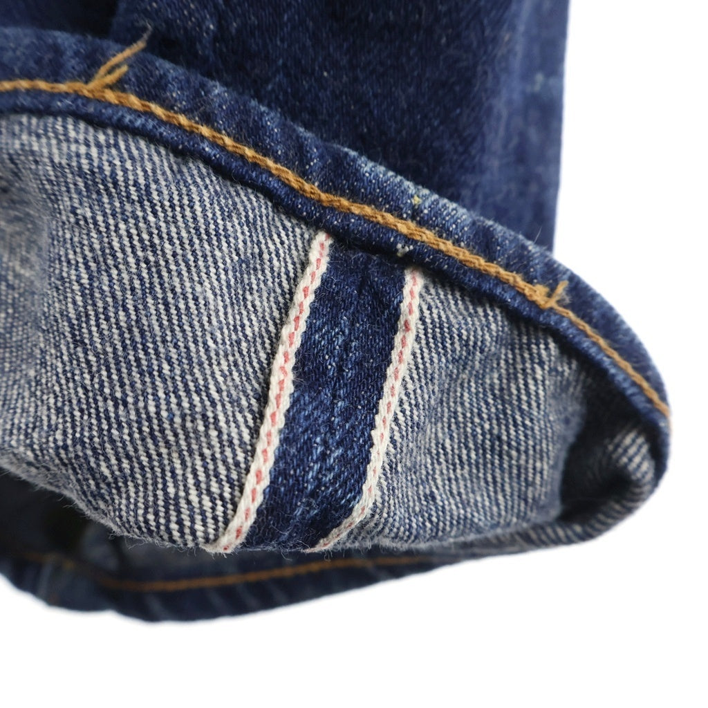 Levi's VINTAGE CLOTHING(リーバイス ビンテージ クロージング) 90-00s 44501 S501XX 1944MODEL Replica レプリカ ボタン裏刻印無 BIG E 片面タグ 月桂樹ボタン ボタンフライ 大戦復刻 デニムパンツ