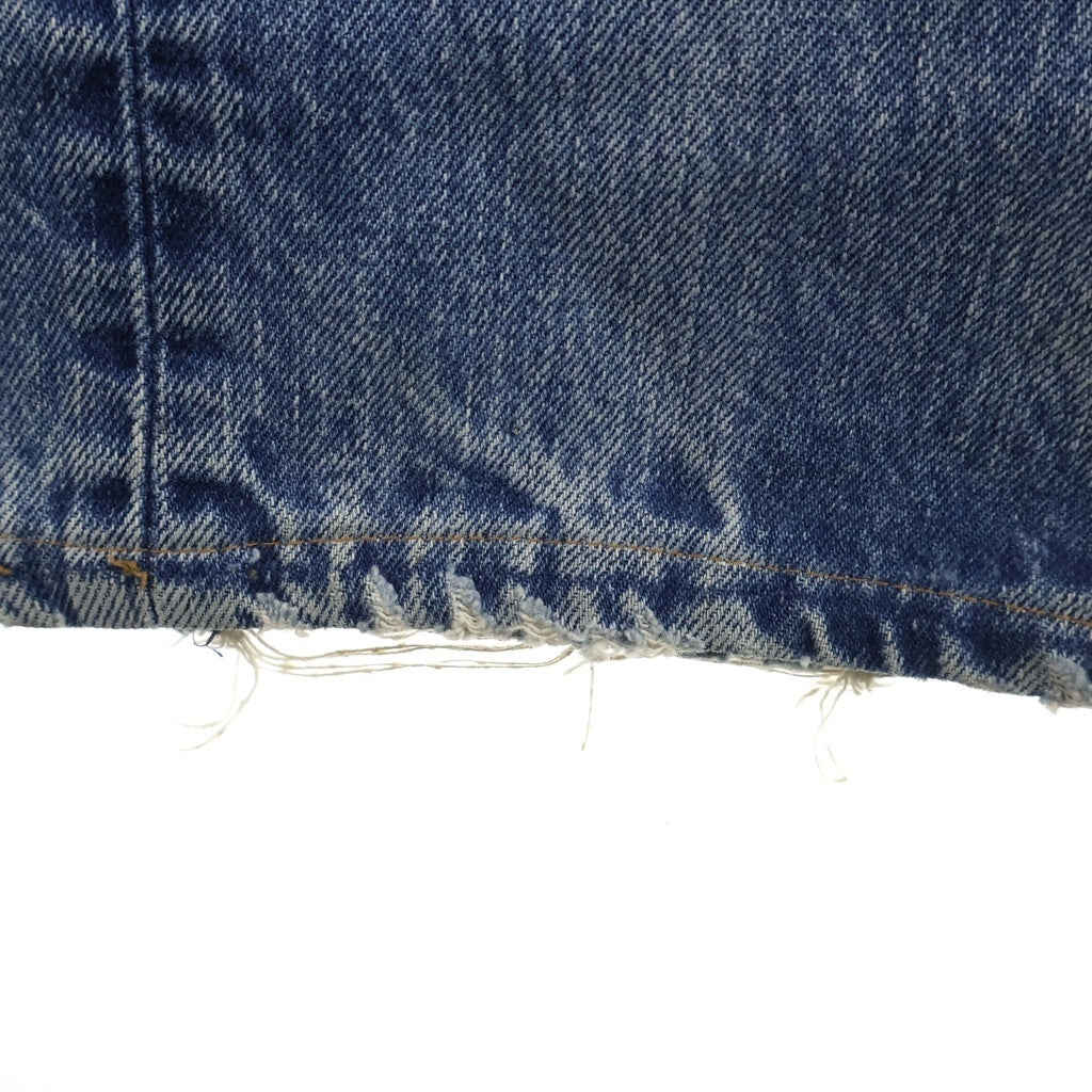 Levi's(リーバイス) 70s 505 66前期 ボタン裏刻印16 スモールe ジップフライ デニムパンツ インディゴ
