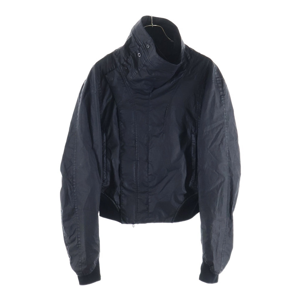 JULIUS(ユリウス) 26SS Volcano Bomber Jacket ショート丈ボンバージャケット ブラック937BLM5