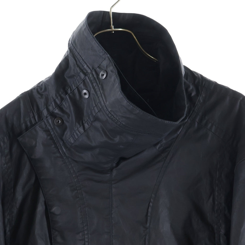 JULIUS(ユリウス) 26SS Volcano Bomber Jacket ショート丈ボンバージャケット ブラック937BLM5