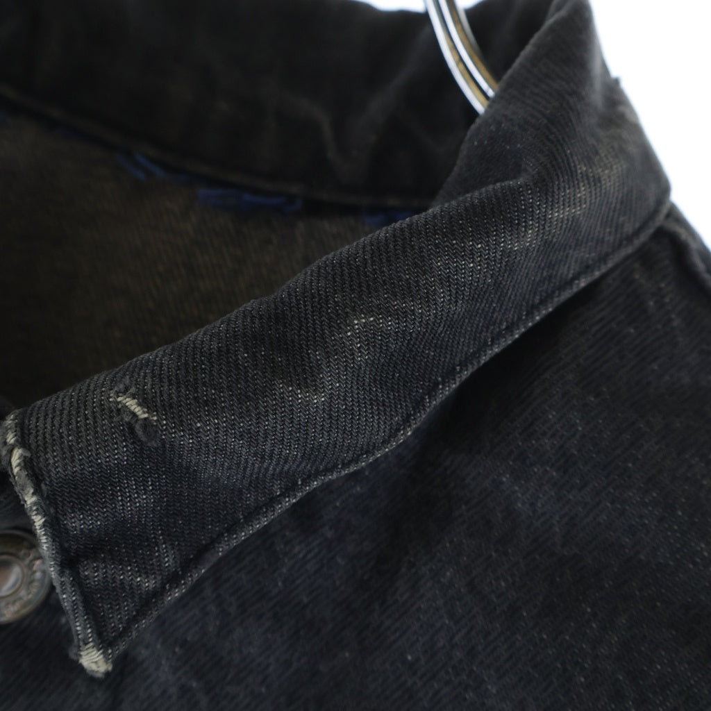 Levi's(リーバイス) 80'S USA製 70506-0316 ボタン裏527 デニムジャケット 先染めブラック