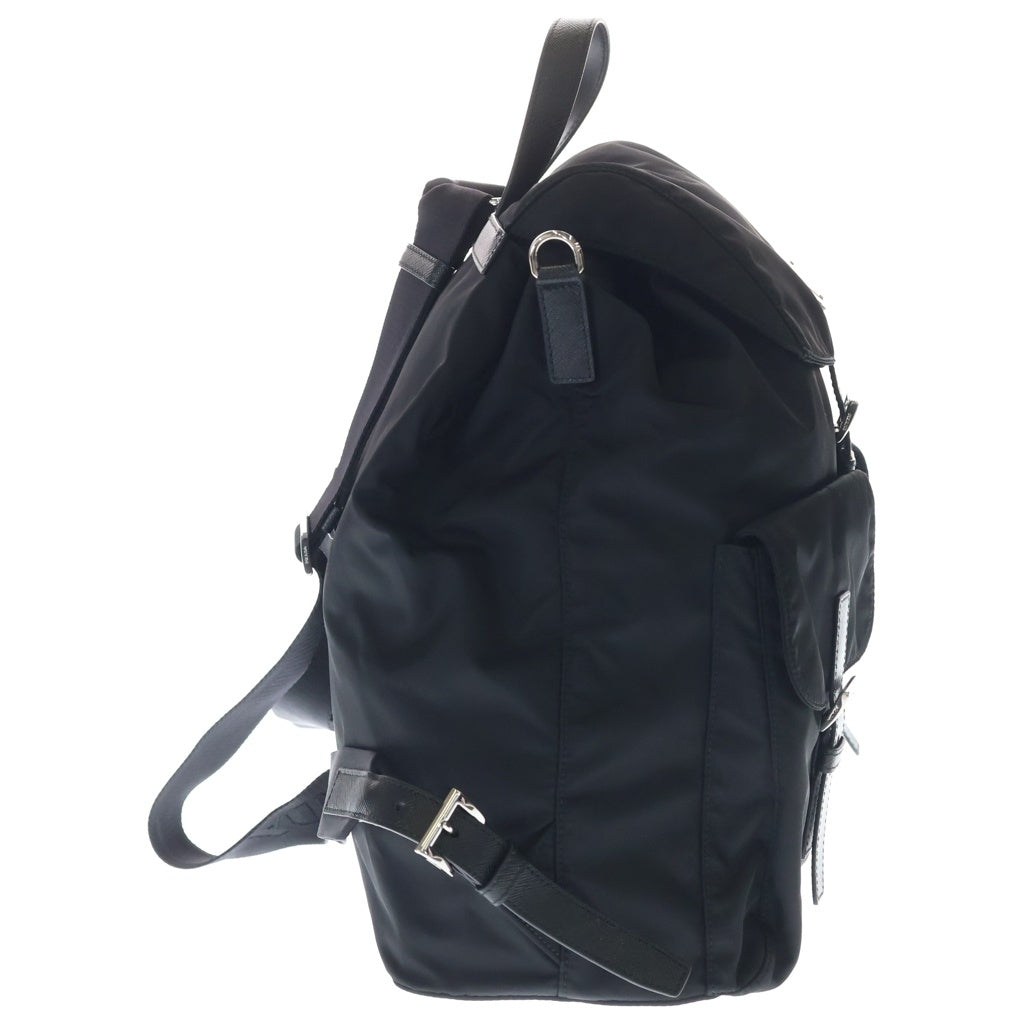 PRADA(プラダ) Re-Nylon Backpack リナイロン トライアングルロゴ バックパック リュックサック ショルダーバッグ ブラック 2VZ110 レディース