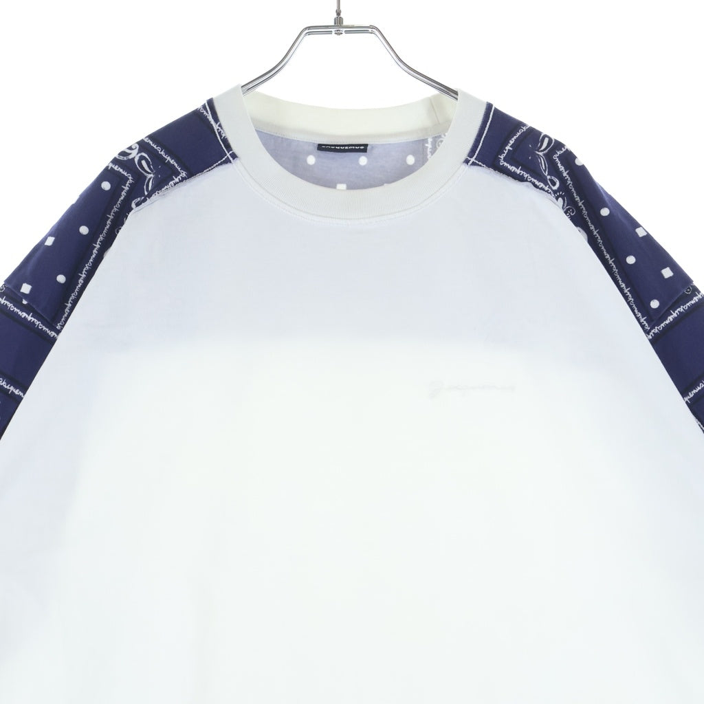 JACQUEMUS(ジャックムス) Bandana Print T-Shirt バンダナプリント 半袖Tシャツ ホワイト