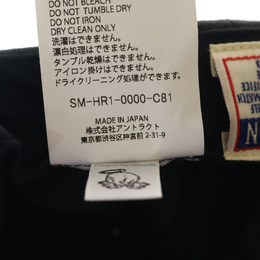 SAINT MICHAEL(セントマイケル) 25AW ×SORAYAMA HAJIME SRYM CAP 空山基 キャップ 帽子 ブラック SM-HR1-0000-C81