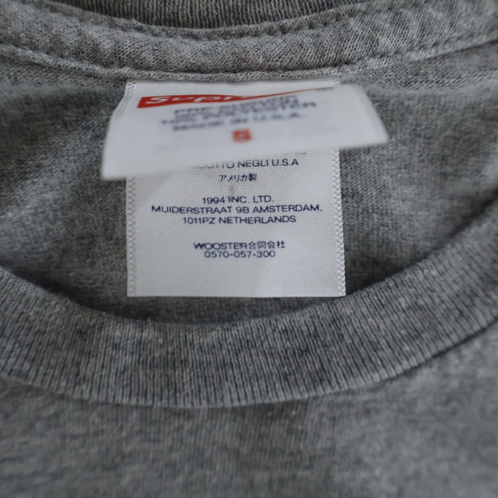 SUPREME(シュプリーム) 24SS Shadow Tee シャドゥ 半袖Tシャツ グレー