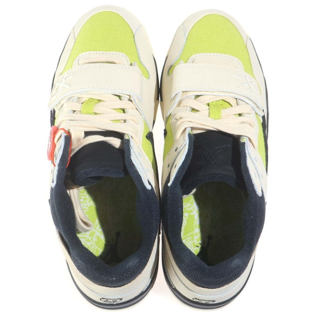 NIKE(ナイキ) ×TRAVIS SCOTT JUMPMAN JACK TR トラヴィススコット ジャンプマンジャック ローカットスニーカー ベージュ/イエロー US9/27cm FZ8117-102