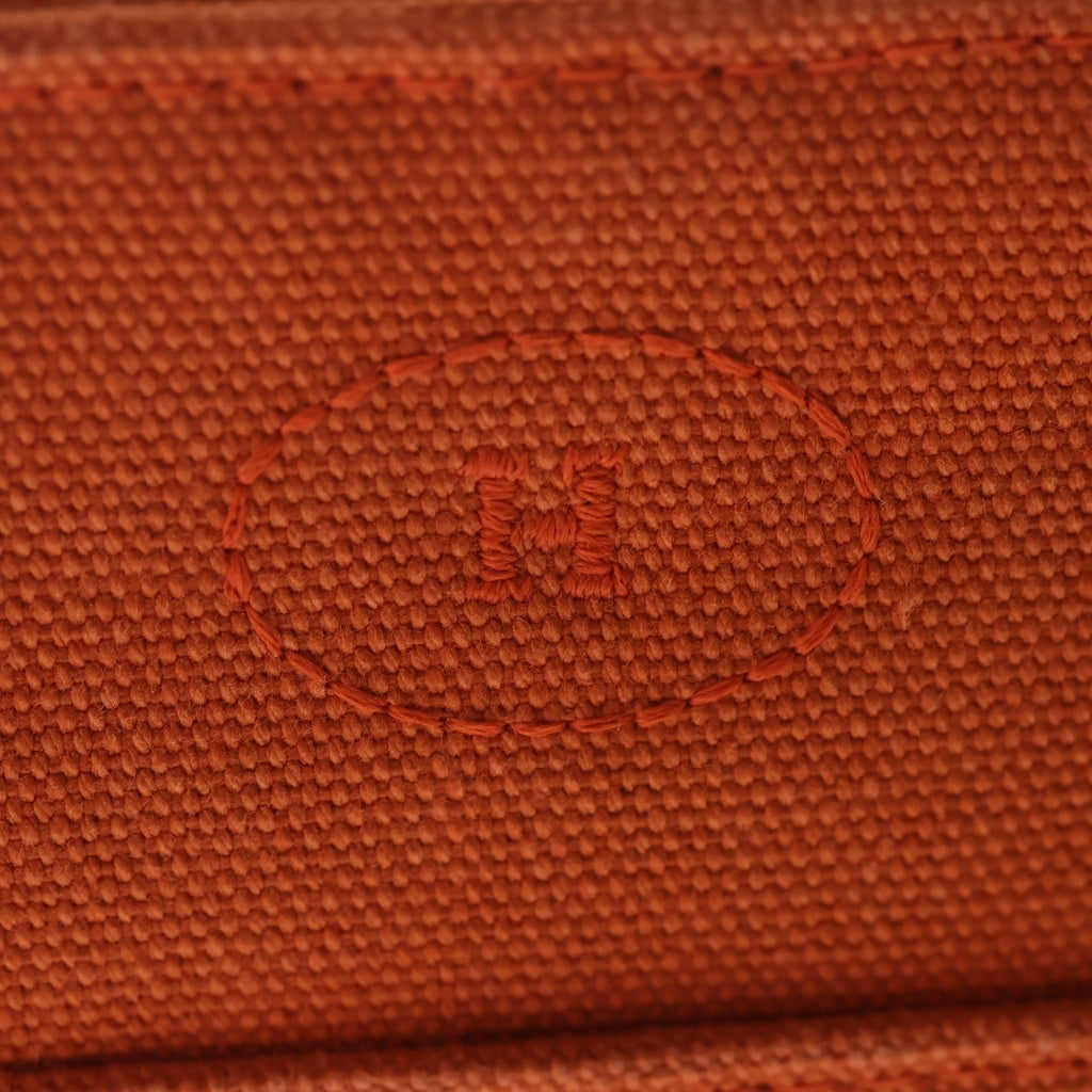 HERMES(エルメス) ボリード キャンバスポーチ ミニミニ オレンジ H104772M レディース