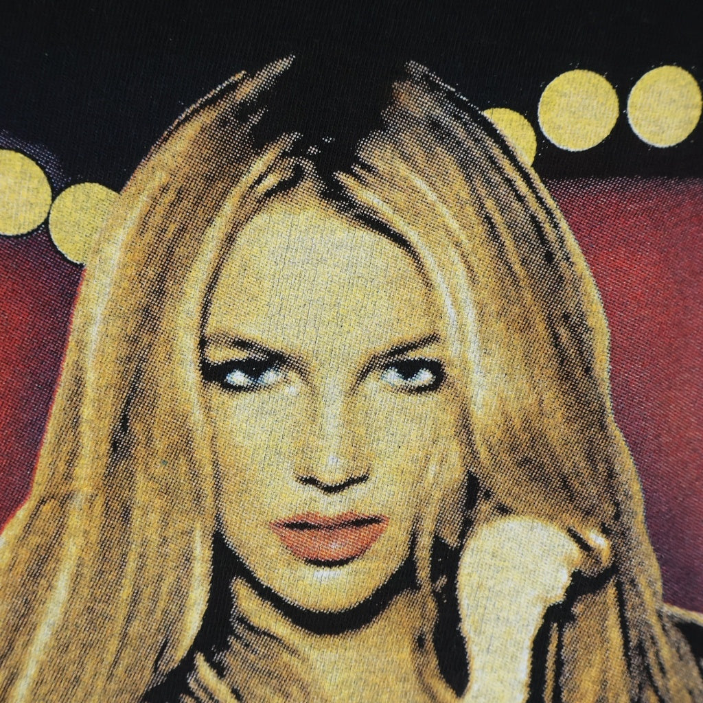 VINTAGE(ヴィンテージ) 00S Britney Spears The Onyx Hotel Tour ブリトニースピアーズ 半袖Tシャツ ブラック