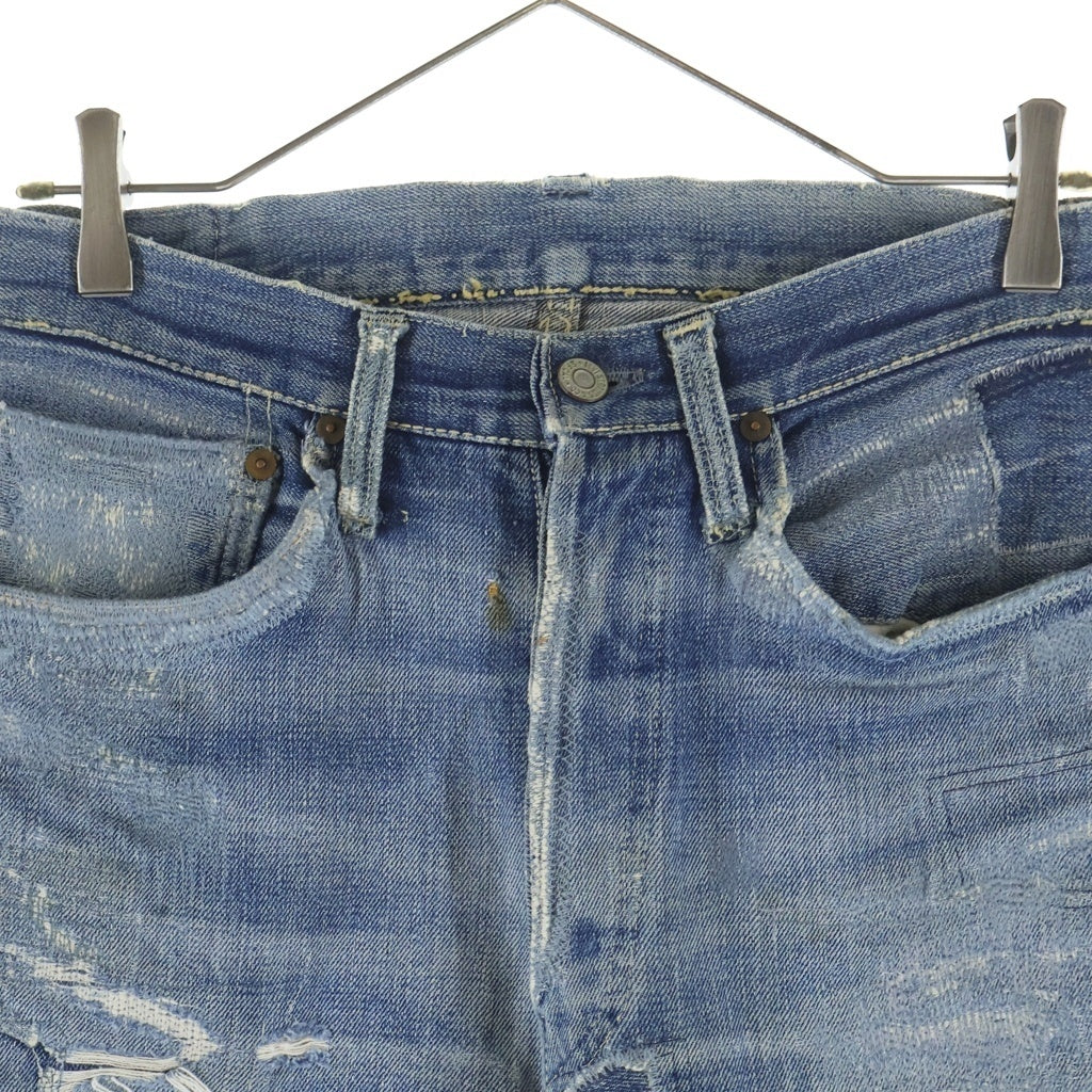 Levi's(リーバイス) 40S 501XX 47MODEL 隠しリベット BIGE 赤耳 ライトインディゴ ‐