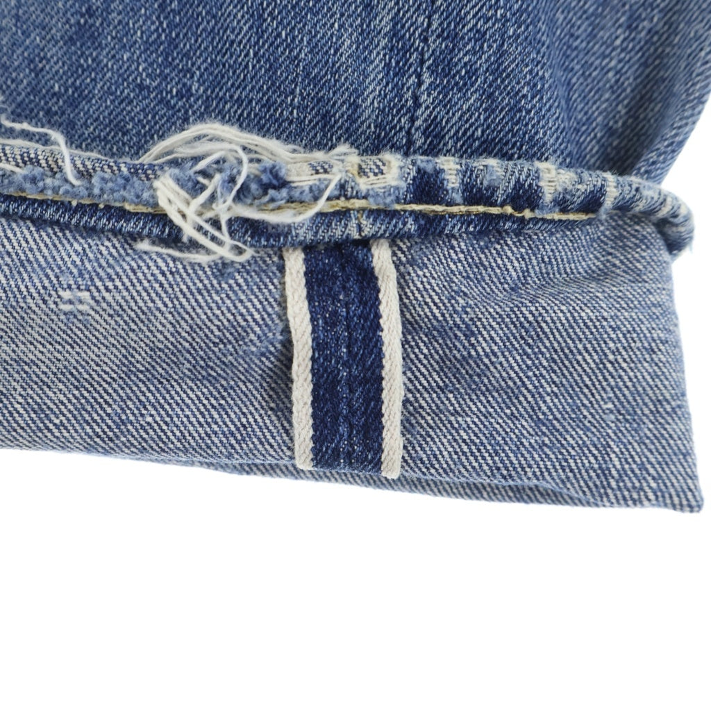 Levi's(リーバイス) 40S 501XX 47MODEL 隠しリベット BIGE 赤耳 ライトインディゴ ‐