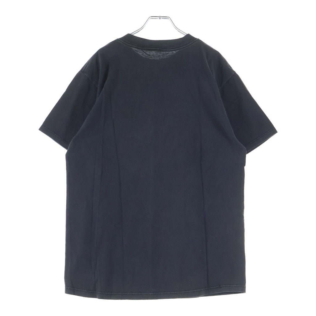 VINTAGE(ヴィンテージ) DISNEY TOWER OF TERROR タワーオブテラープリント クルーネック半袖Tシャツ カットソー ブラック ‐
