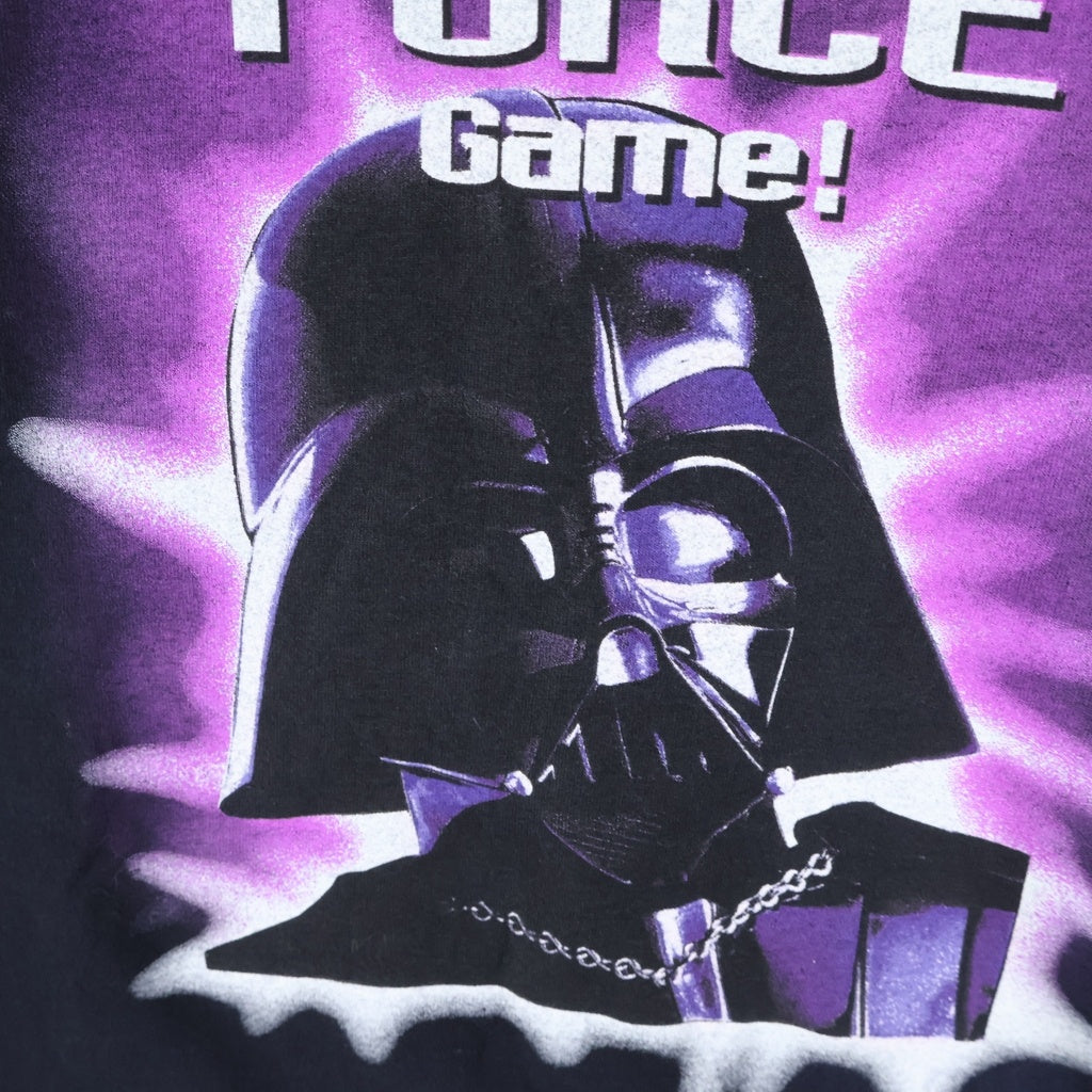 VINTAGE(ヴィンテージ) 90S STAR WARS × TACO BELL ×PEPSI DARTH VADER 1996 ダースベイダー プリント クルーネック半袖Tシャツ カットソー ブラック ‐