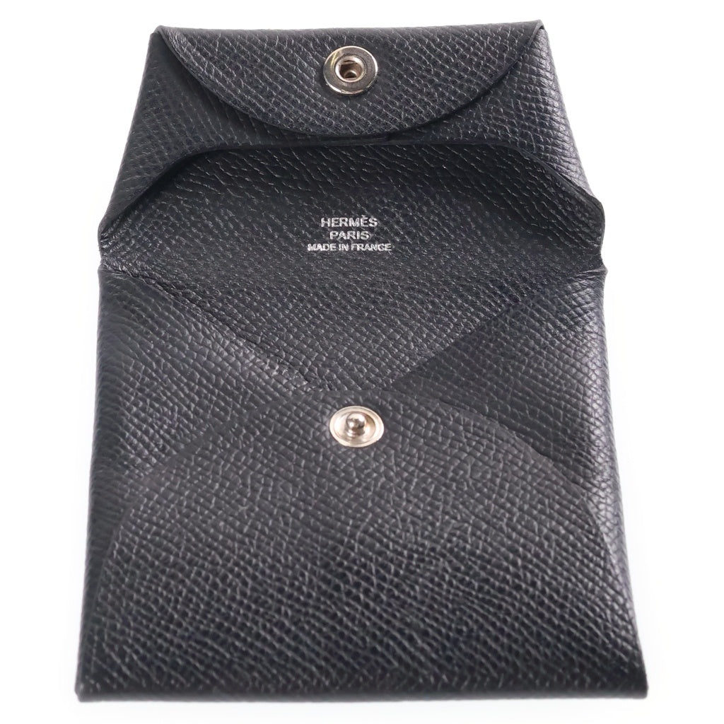HERMES(エルメス) BASTIA COIN CASE B刻印 バスティア レザー エプソン コインケース ブラック MZ 002 03
