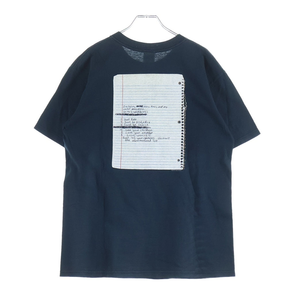 VINTAGE(ヴィンテージ) 00S NIRVANA KURT COBAIN PRONT S/S TEE ANVIL 半袖プリントTシャツ カットソー ブラック