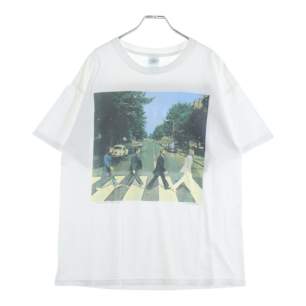 VINTAGE(ヴィンテージ) BEATLES ABBEY ROAD PRINT S/S TEE 1991 半袖プリントTシャツ カットソー ホワイト