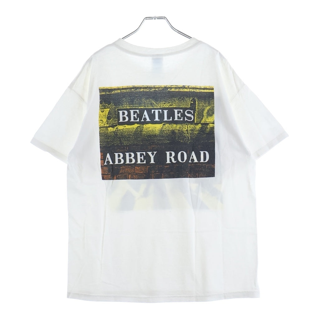 VINTAGE(ヴィンテージ) BEATLES ABBEY ROAD PRINT S/S TEE 1991 半袖プリントTシャツ カットソー ホワイト
