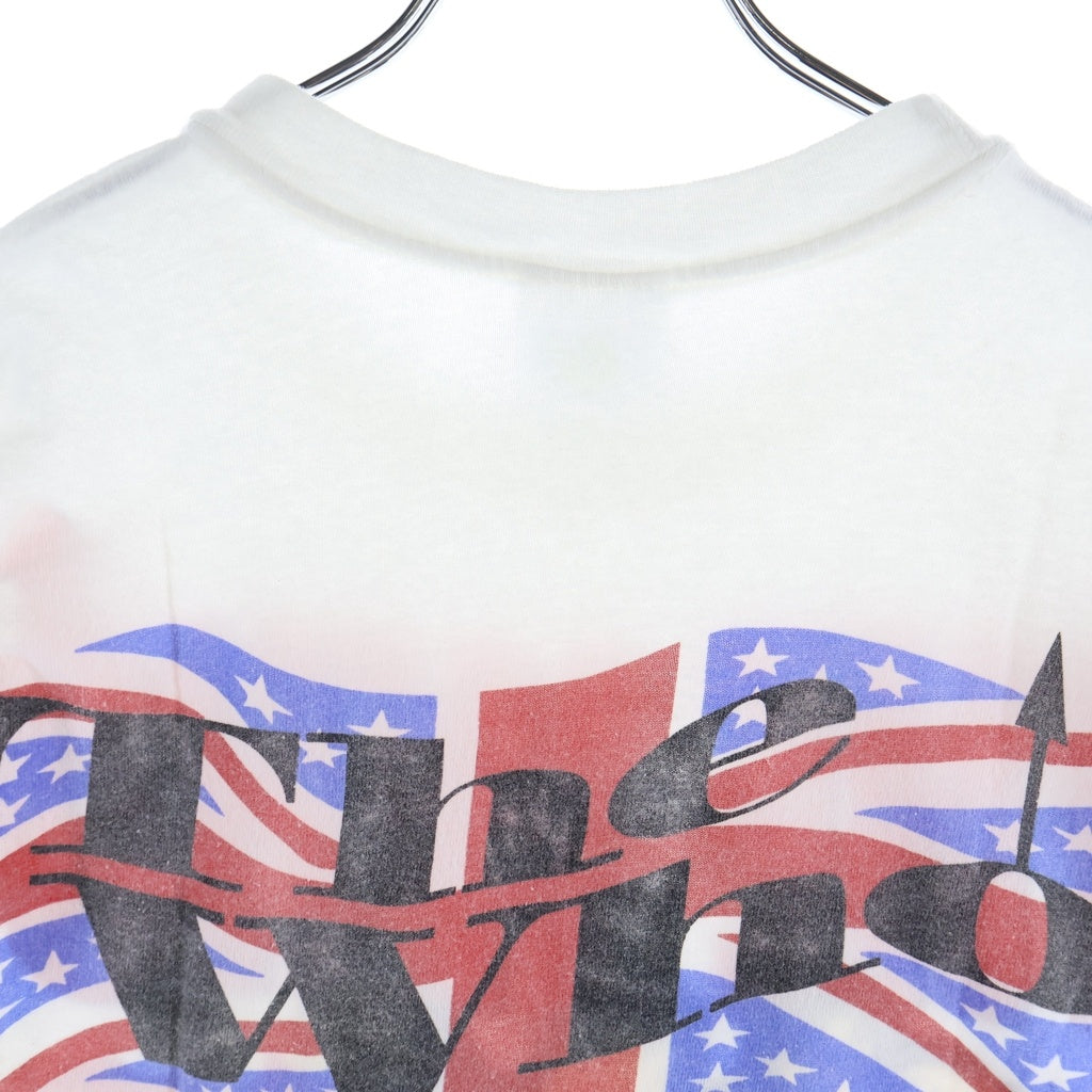 VINTAGE(ヴィンテージ) 80S WHO THE KIDS ARE ALRIGHT TOUR 1998 PRINT S/S TEE 1991 半袖Tプリントシャツ カットソー ホワイト
