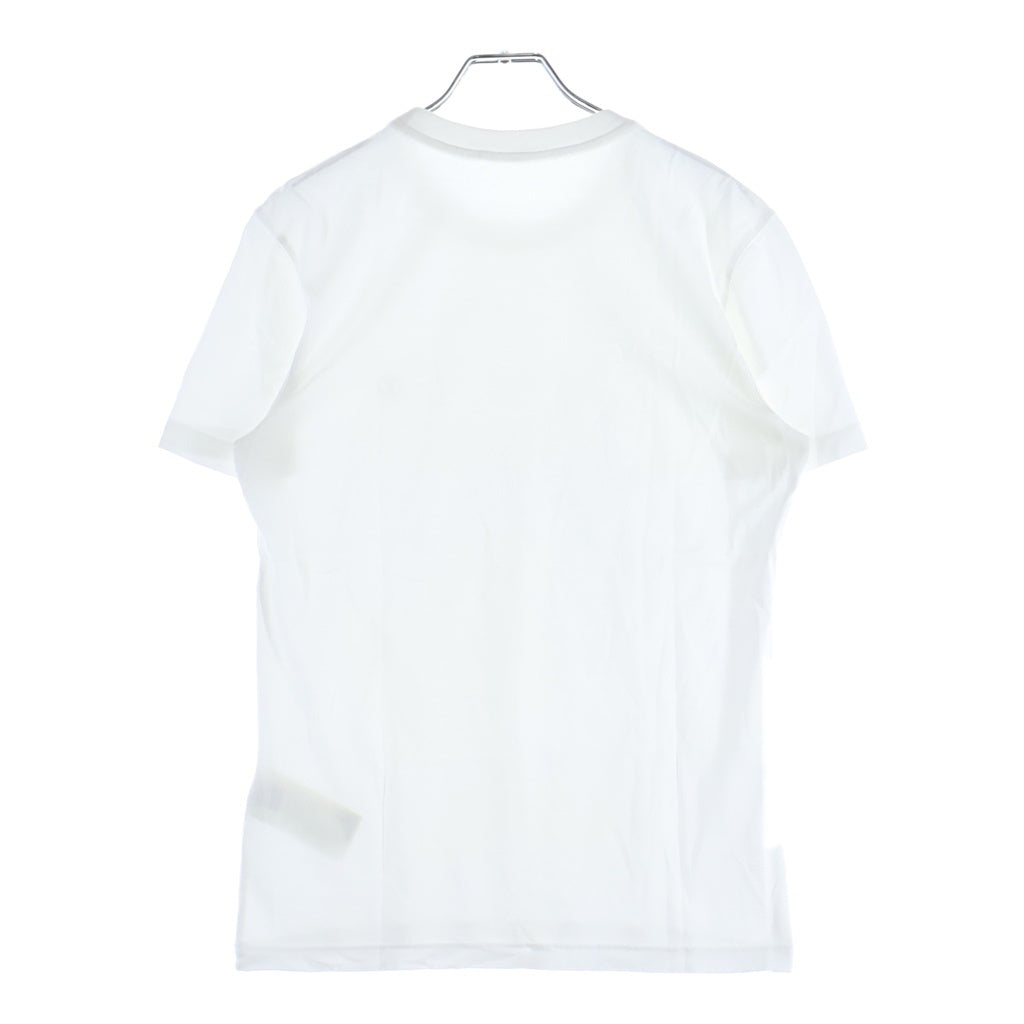 LOUIS VUITTON(ルイヴィトン) LVサークルロゴ刺繍 半袖Tシャツ ホワイト RM192Q JC8 HAY50W