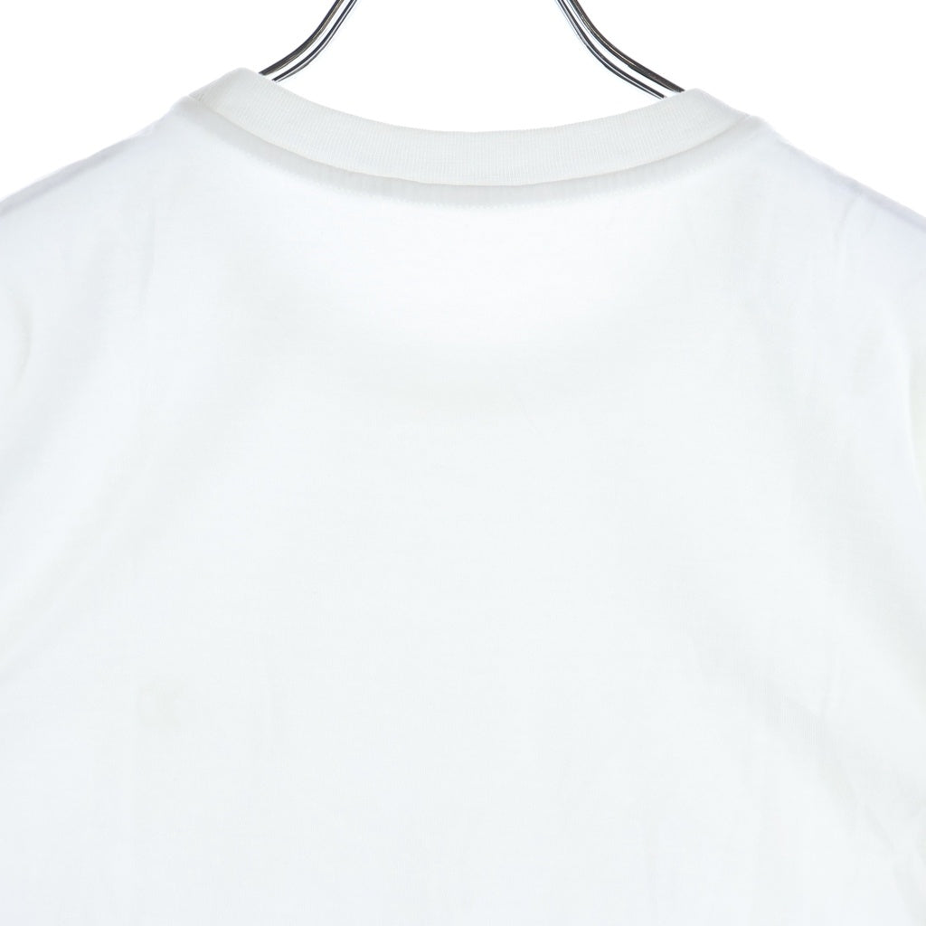 LOUIS VUITTON(ルイヴィトン) LVサークルロゴ刺繍 半袖Tシャツ ホワイト RM192Q JC8 HAY50W