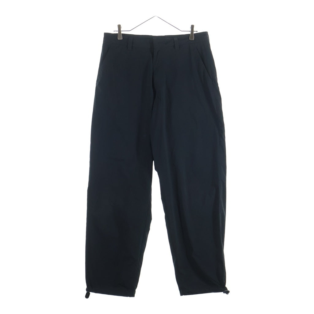 PRADA(プラダ) TECHNICAL NYLON DRAWSTRINGS PANTS テクニカルナイロン ドローストリングパンツ ブラック SPH366