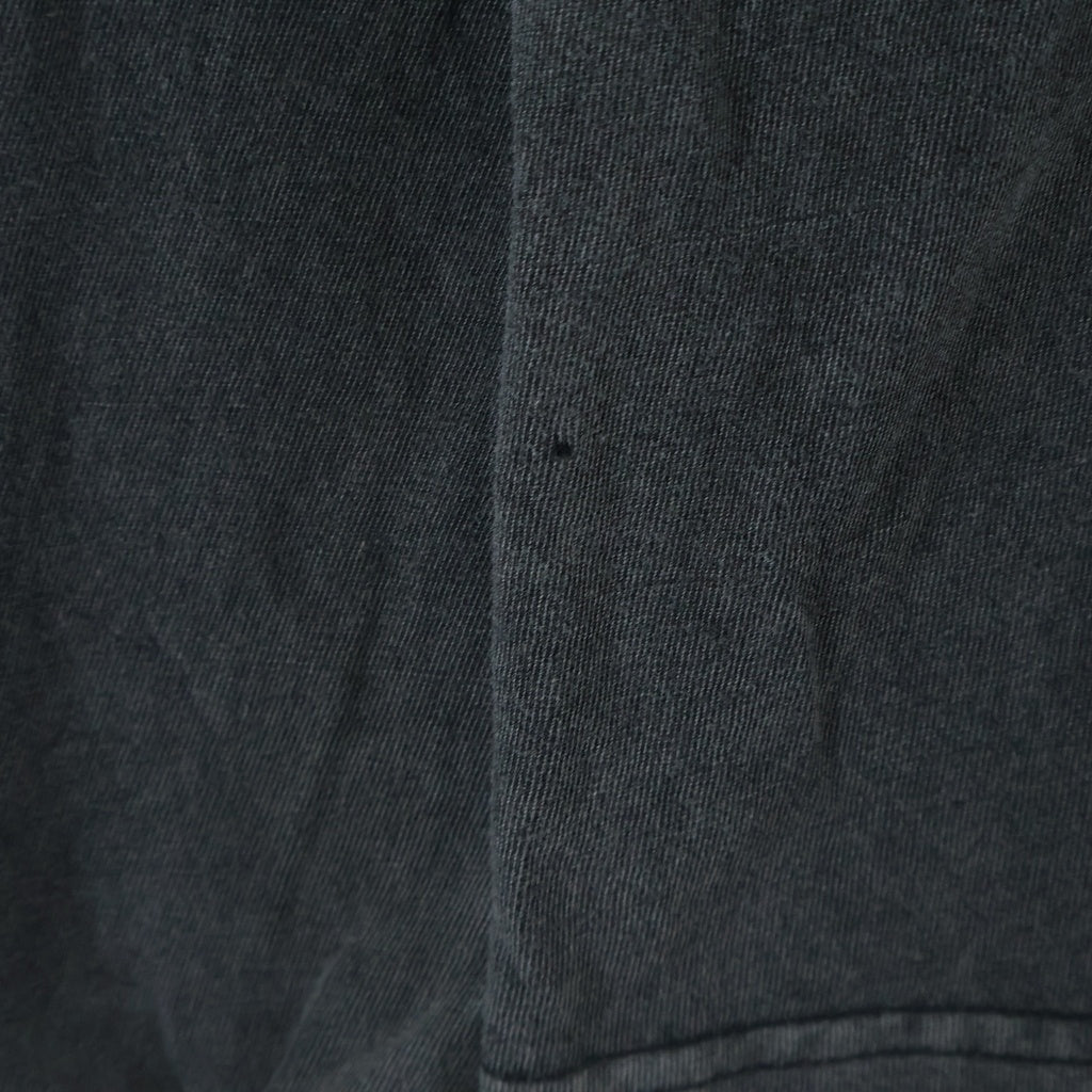 ALEXANDER WANG(アレキサンダーワン) L/S T-Shirt フェード加工 長袖Tシャツ ロンT ブラック
