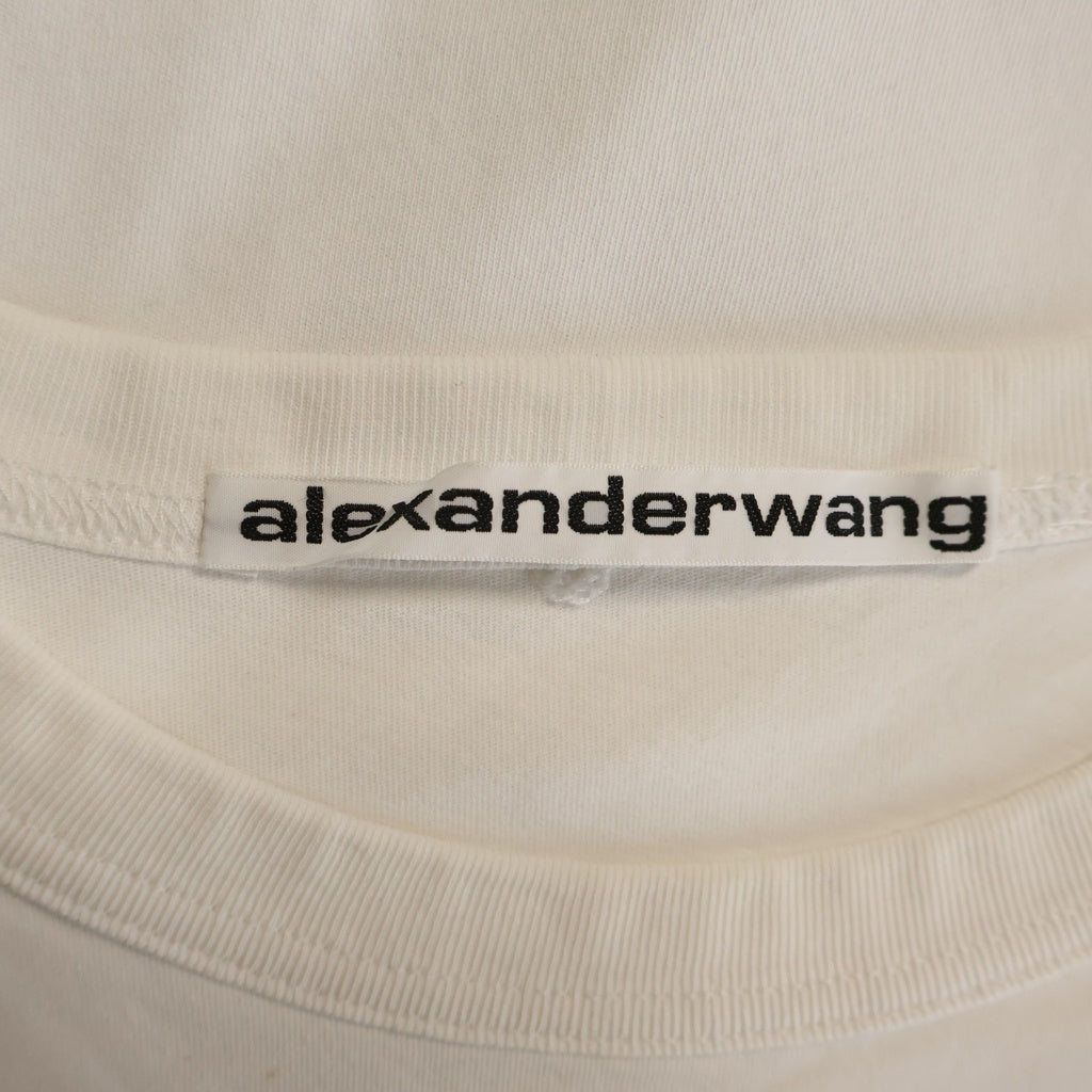 ALEXANDER WANG(アレキサンダーワン) Snow T-Shirt 半袖Tシャツ ホワイト