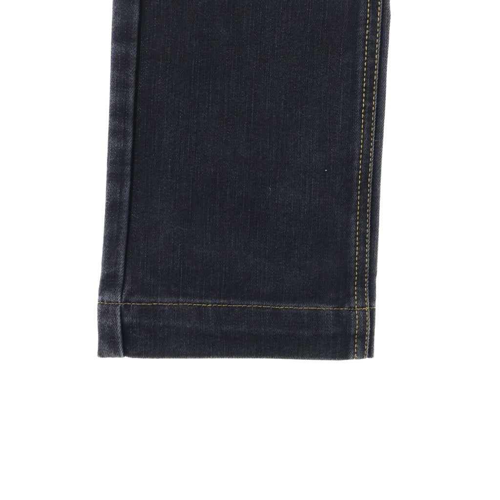 DOLCE & GABBANA(ドルチェアンドガッバーナ) Denim Pants ジップフライ デニムスキニーパンツ ブラック レディース F3X6ED G8409