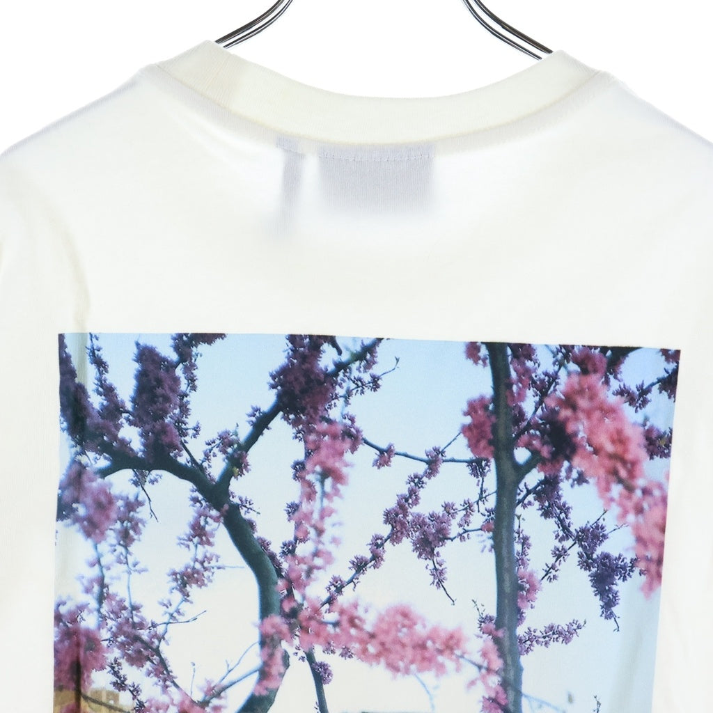 FEAR OF GOD ESSENTIALS(フィアオブゴッド エッセンシャルズ) S/S T-SHIRT FLOWER フラワーフォト 半袖Tシャツ ホワイト