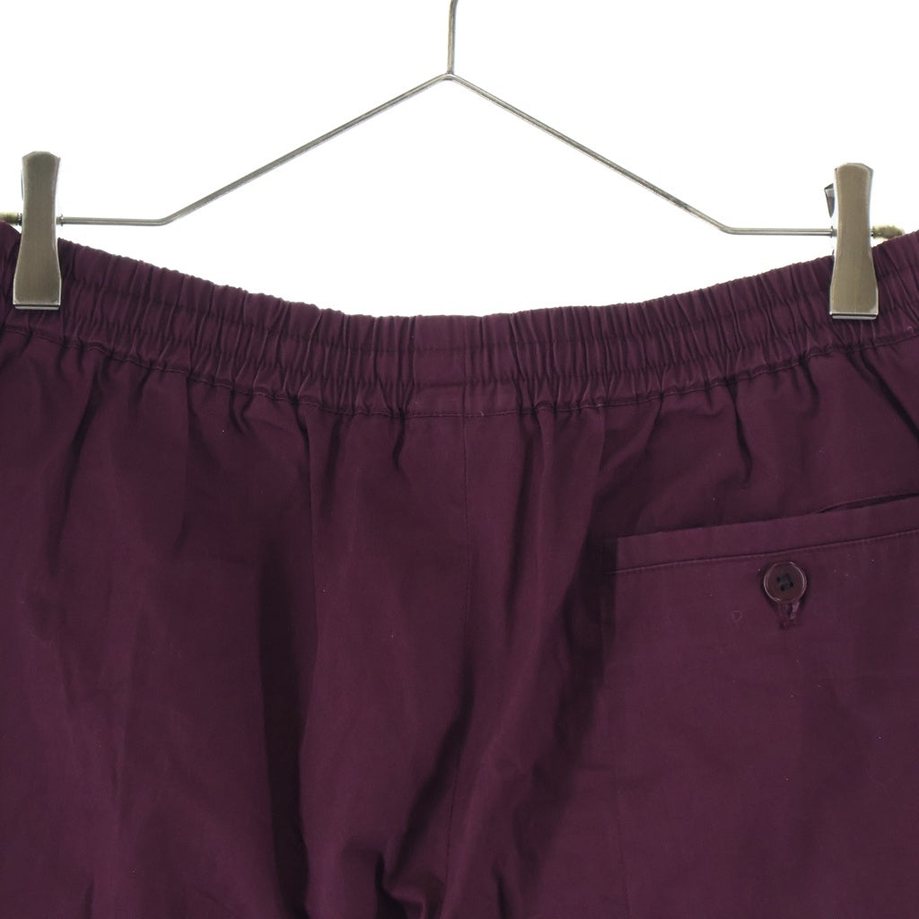 HERMES(エルメス) Easy Pants ドローストリング イージーパンツ バーガンディー