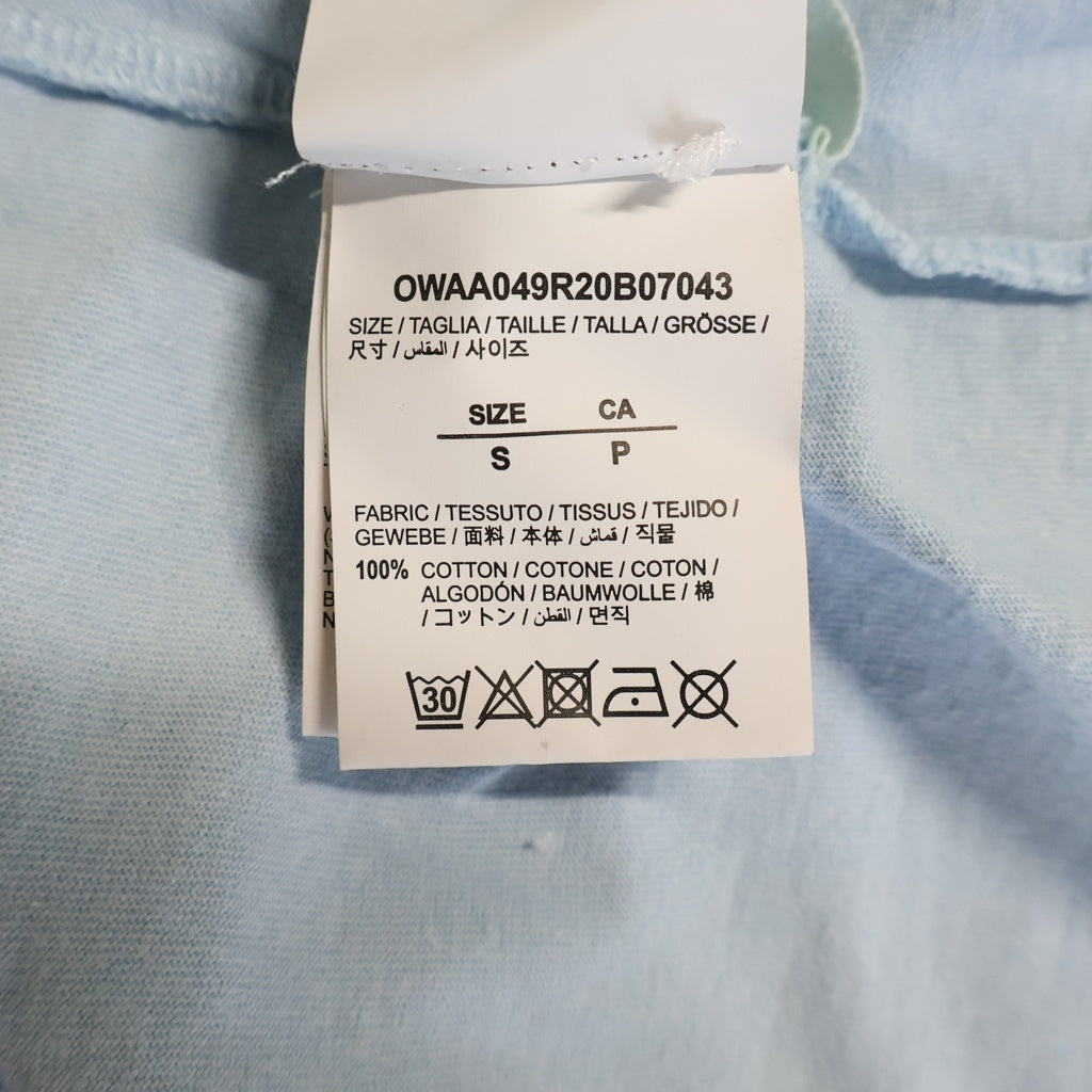 OFF-WHITE(オフホワイト) 20SS T-Shirt 半袖Tシャツ ブルー OWAA049R20B07043