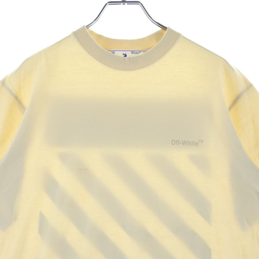 OFF-WHITE(オフホワイト) Diag T-Shirt 半袖Tシャツ ベージュ OWAA049C99JER001