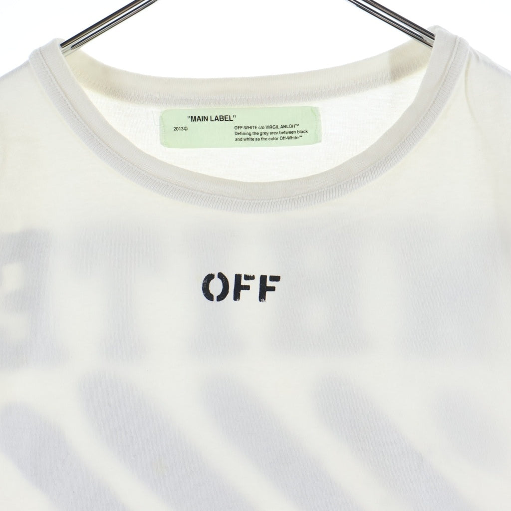 OFF-WHITE(オフホワイト) 17SS Spray T-Shirt スプレーロゴ 半袖Tシャツ ホワイト