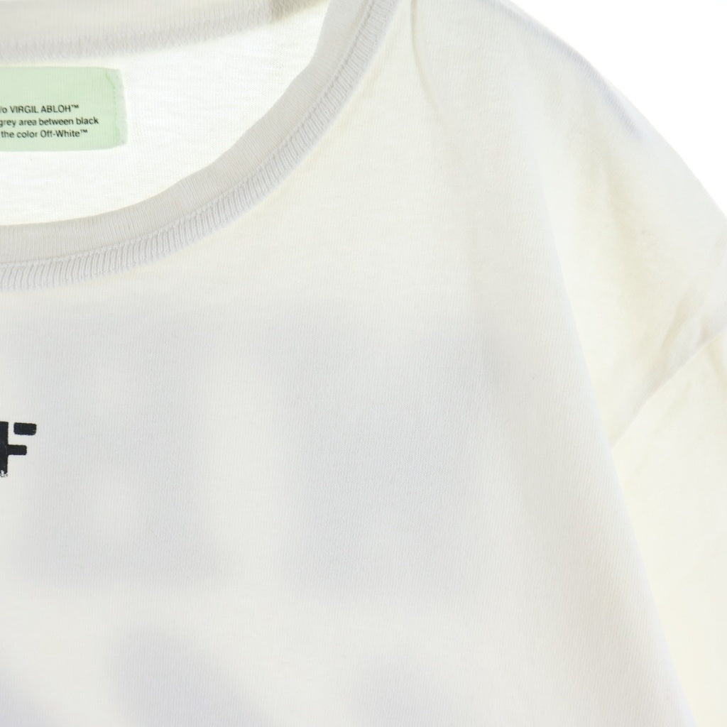 OFF-WHITE(オフホワイト) 17SS Spray T-Shirt スプレーロゴ 半袖Tシャツ ホワイト