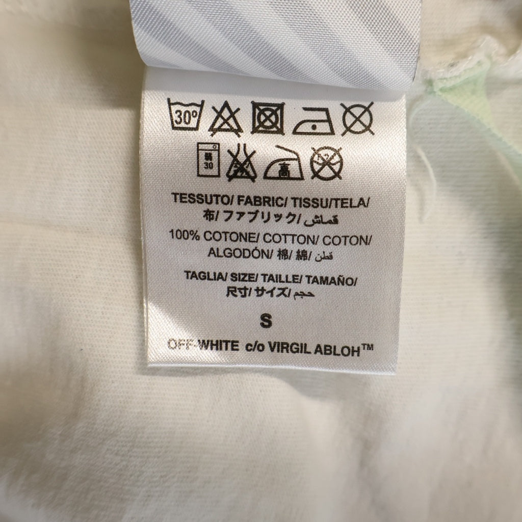 OFF-WHITE(オフホワイト) 17SS Spray T-Shirt スプレーロゴ 半袖Tシャツ ホワイト