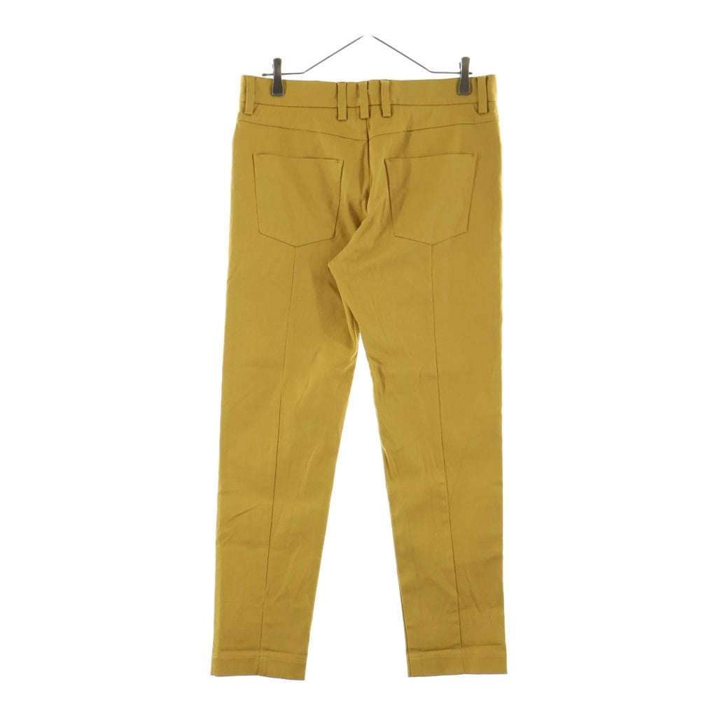 GUCCI(グッチ) 1953 Pants コットン 5ポケットパンツ イエロー 314400 XZ848