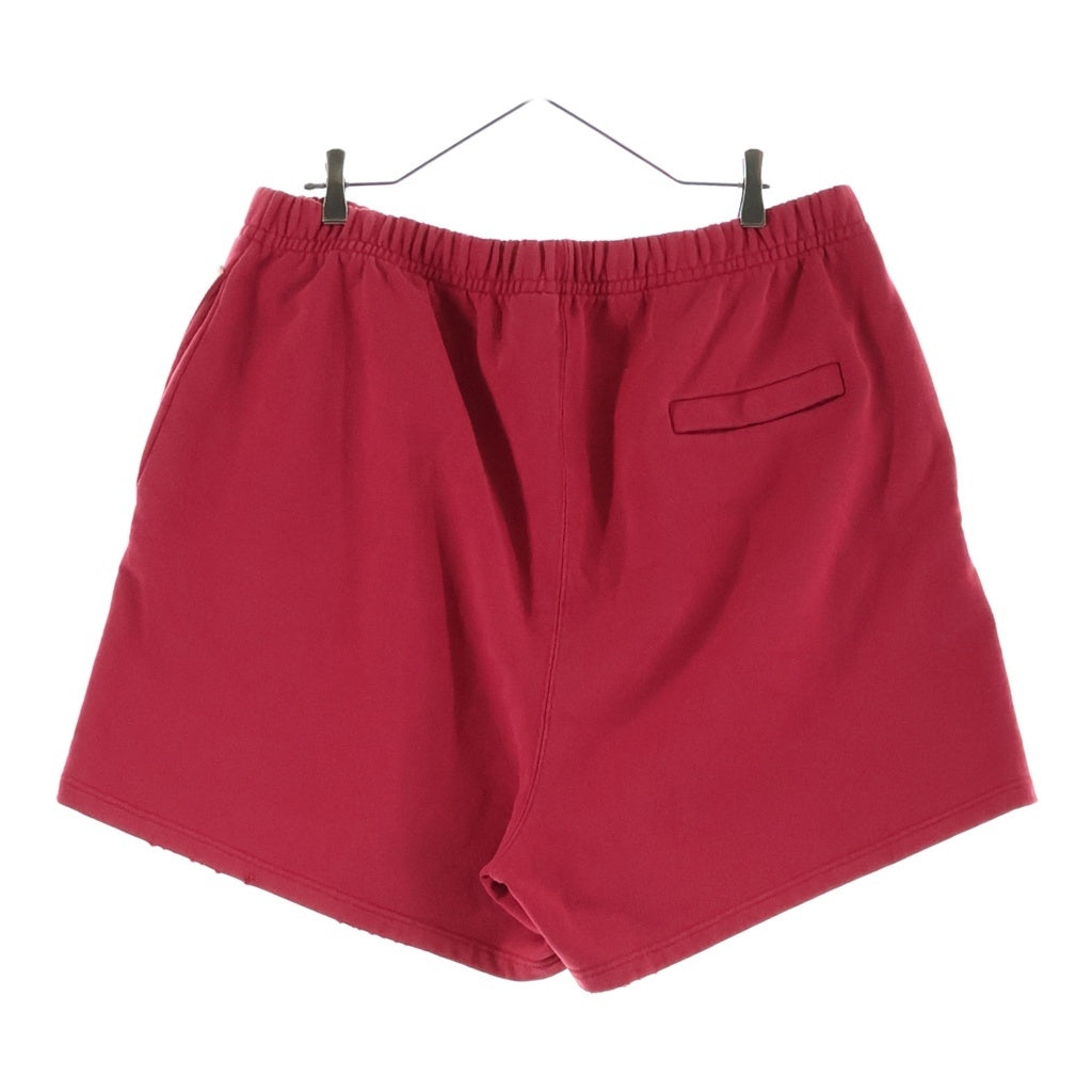 OFF-WHITE(オフホワイト) 18SS Champion Sweat Half Pants チャンピオン ロゴ刺繍 スウェットハーフパンツ ショーツ レッド OMCI001S18875048