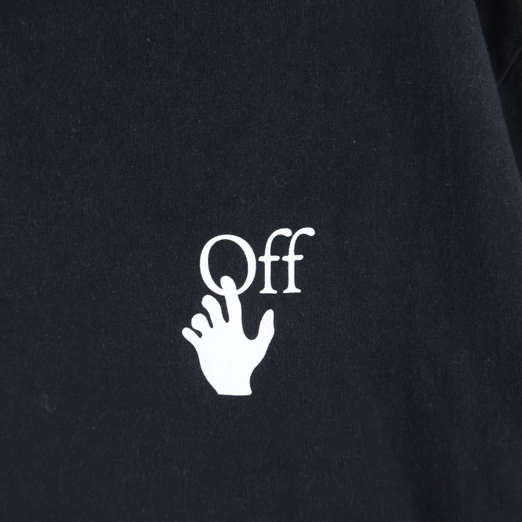 OFF-WHITE(オフホワイト) 21AW Caravaggio Arrow S/S Slim Tee カラヴァッジョ 半袖Tシャツ ブラック OMAA027F21JER013