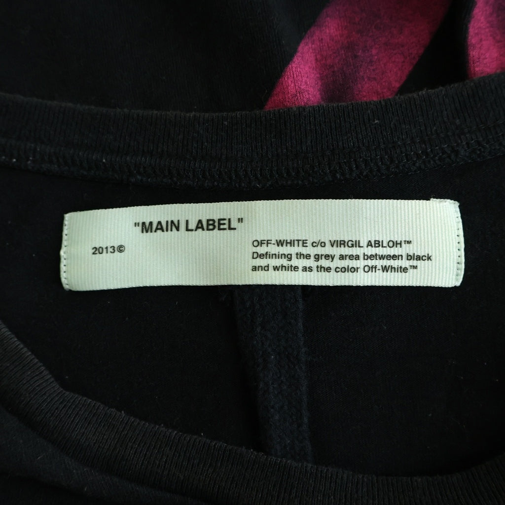 OFF-WHITE(オフホワイト) 19SS Stencil T-Shirt オーバーサイズ半袖Tシャツ ブラック OMAA038R19185015