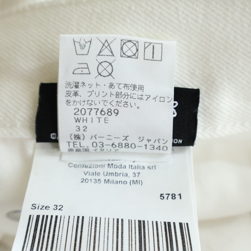 Calvin Klein(カルバンクライン) 18SS ×ANDY WARHOL SILKSCREENED PAINTED DENIM PANTS アンディ ウォーホル ペイントデニムパンツ ジーンズ ホワイト205W39NYC