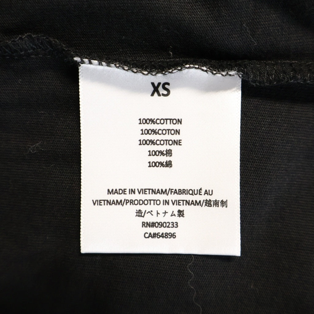 FEAR OF GOD ESSENTIALS(フィアオブゴッド エッセンシャルズ) S/S T-SHIRT フロントラバーロゴ 半袖Tシャツ ブラック