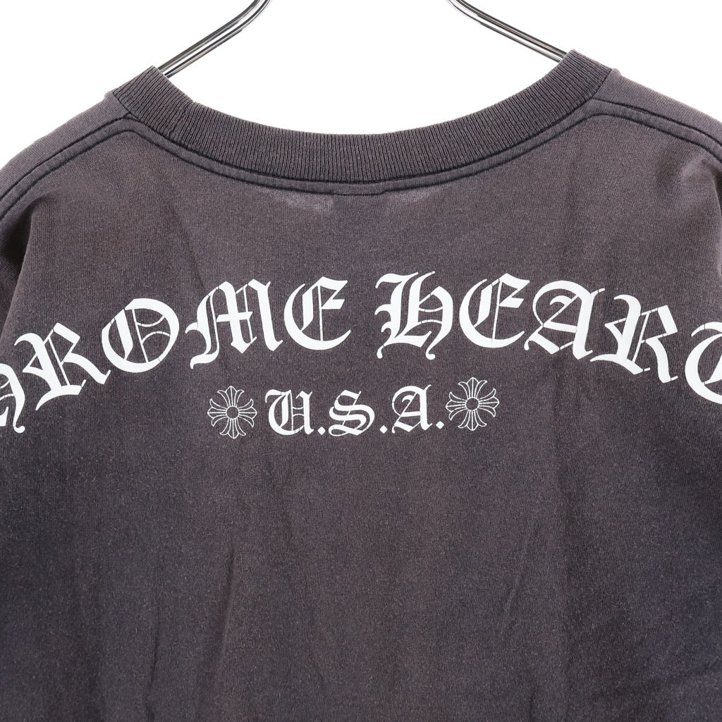 CHROME HEARTS(クロムハーツ) OLD CH T-SHIRT オールド USAロゴ 半袖Tシャツ ブラック