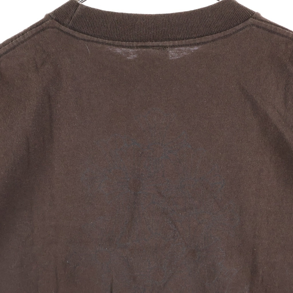 CHROME HEARTS(クロムハーツ) OLD CH T-SHIRT オールド バックセメタリープリント 半袖Tシャツ ブラウン