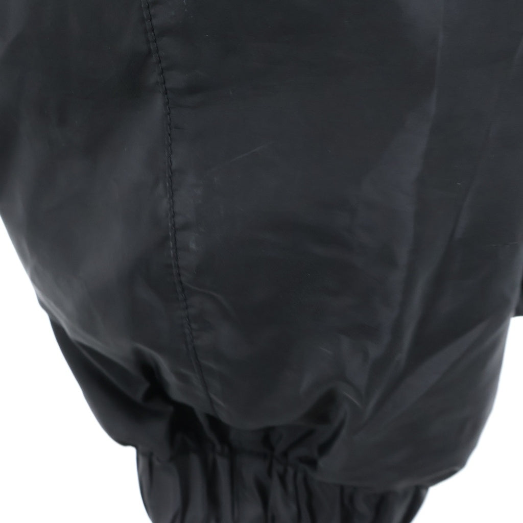 PRADA(プラダ) Nylon Jacket トライアングルロゴ ジップアップナイロンジャケット ブラック SGN521
