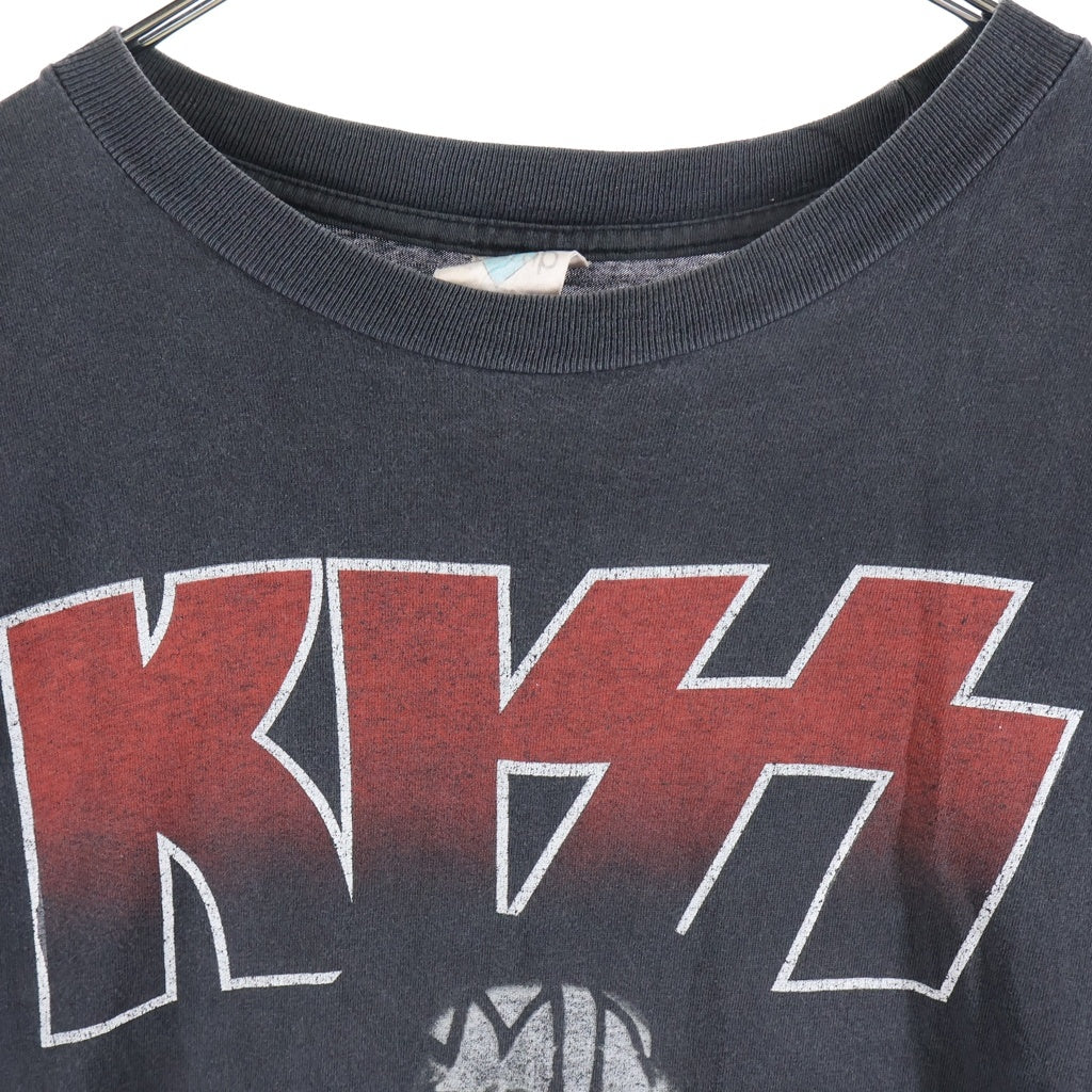VINTAGE(ヴィンテージ) 90S KISS ALIVE/WORLDWIDE TOUR S/S TEE キッス ワールドワイドツアー プリント半袖Tシャツ カットソー ブラック