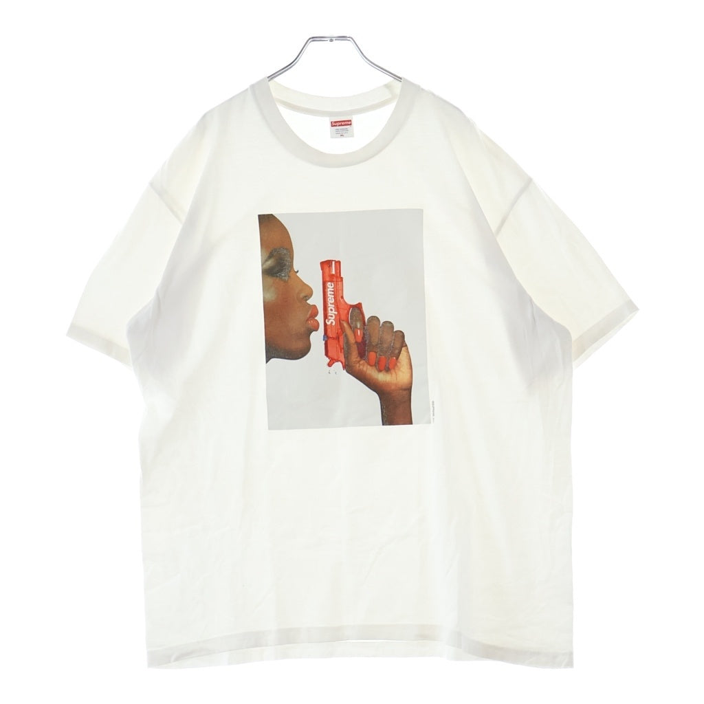 SUPREME(シュプリーム) 21SS Water Pistol Tee ウォーターピストル 半袖Tシャツ カットソー クルーネック ホワイト