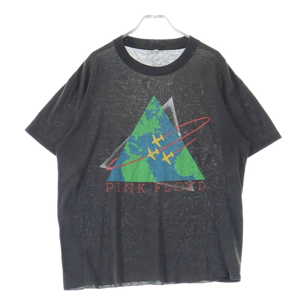 VINTAGE(ヴィンテージ) 80s PINK FLOYD A MOMENTARY LAPSE OF REASON TEE ピンクフロイド バンド 半袖Tシャツ カットソー ブラック