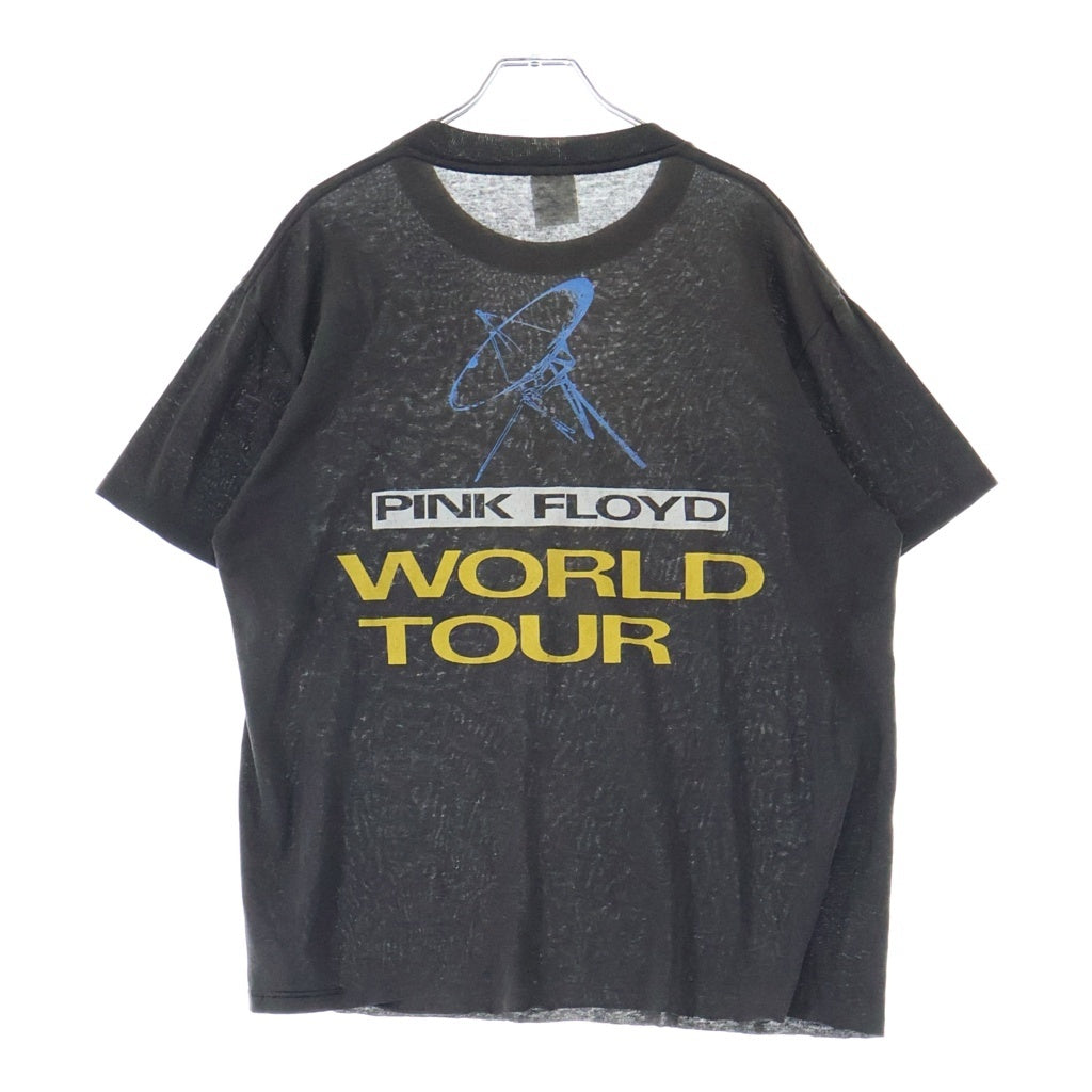 VINTAGE(ヴィンテージ) 80s PINK FLOYD A MOMENTARY LAPSE OF REASON TEE ピンクフロイド バンド 半袖Tシャツ カットソー ブラック