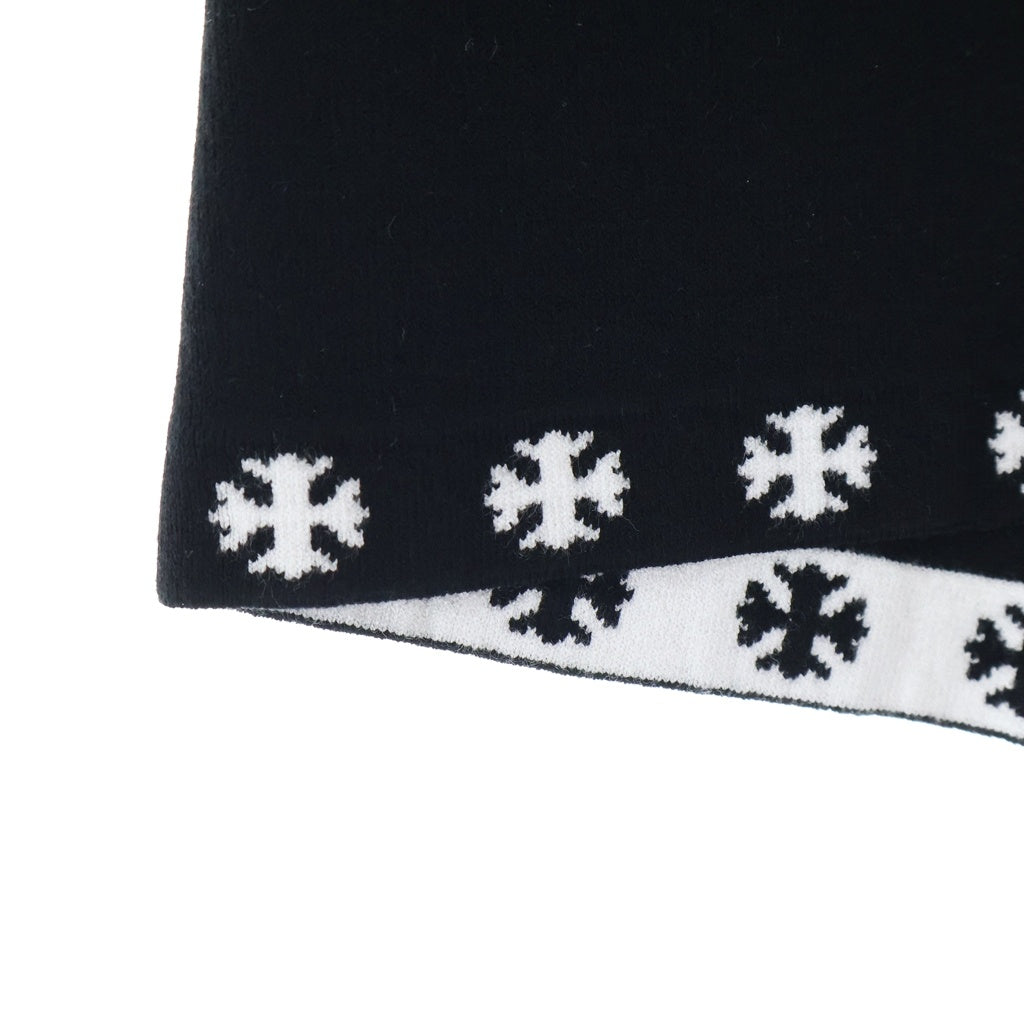 CHROME HEARTS(クロムハーツ) BOY SHORT DRAWSTRING CHプラス スクロールボロチップ バイカーショーツ ハーフパンツ ブラック レディース