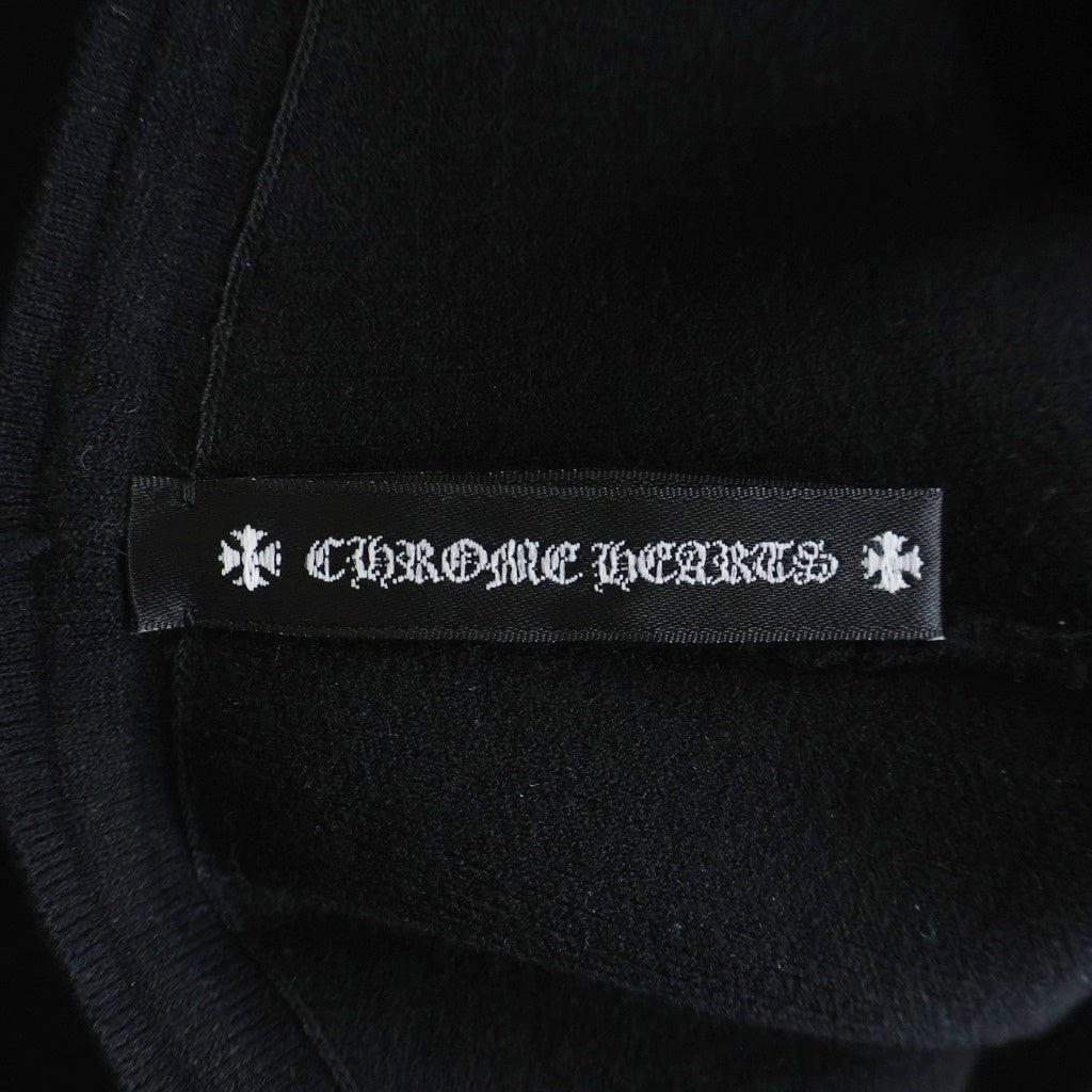 CHROME HEARTS(クロムハーツ) BOY SHORT DRAWSTRING CHプラス スクロールボロチップ バイカーショーツ ハーフパンツ ブラック レディース
