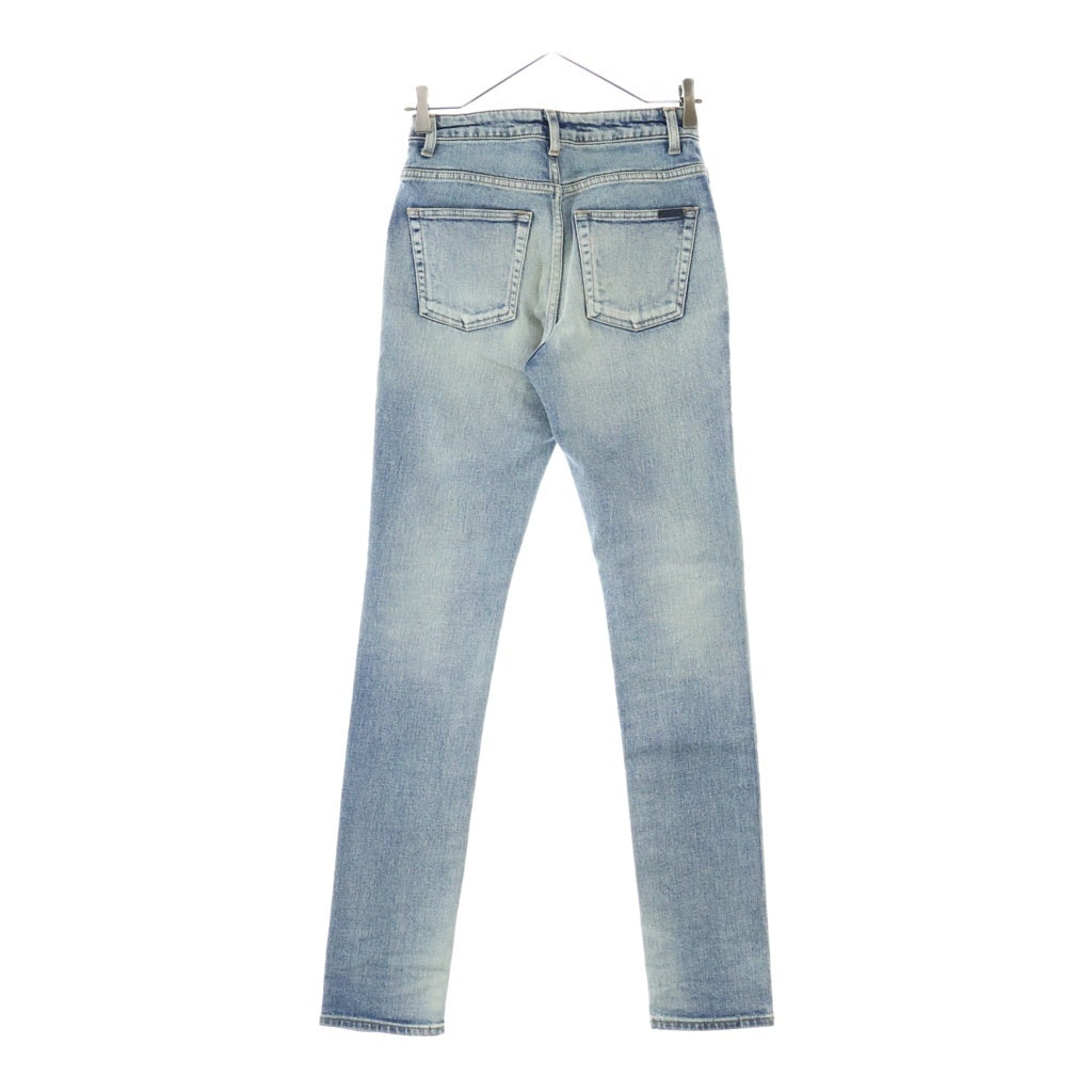 SAINT LAURENT PARIS(サンローランパリ) Denim Skinny Pants デニムスキニーパンツ インディゴ レディース 527379 Y0507